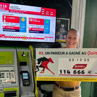 PMU : Un joueur chanceux décroche 114 666 euros au Lamentin
