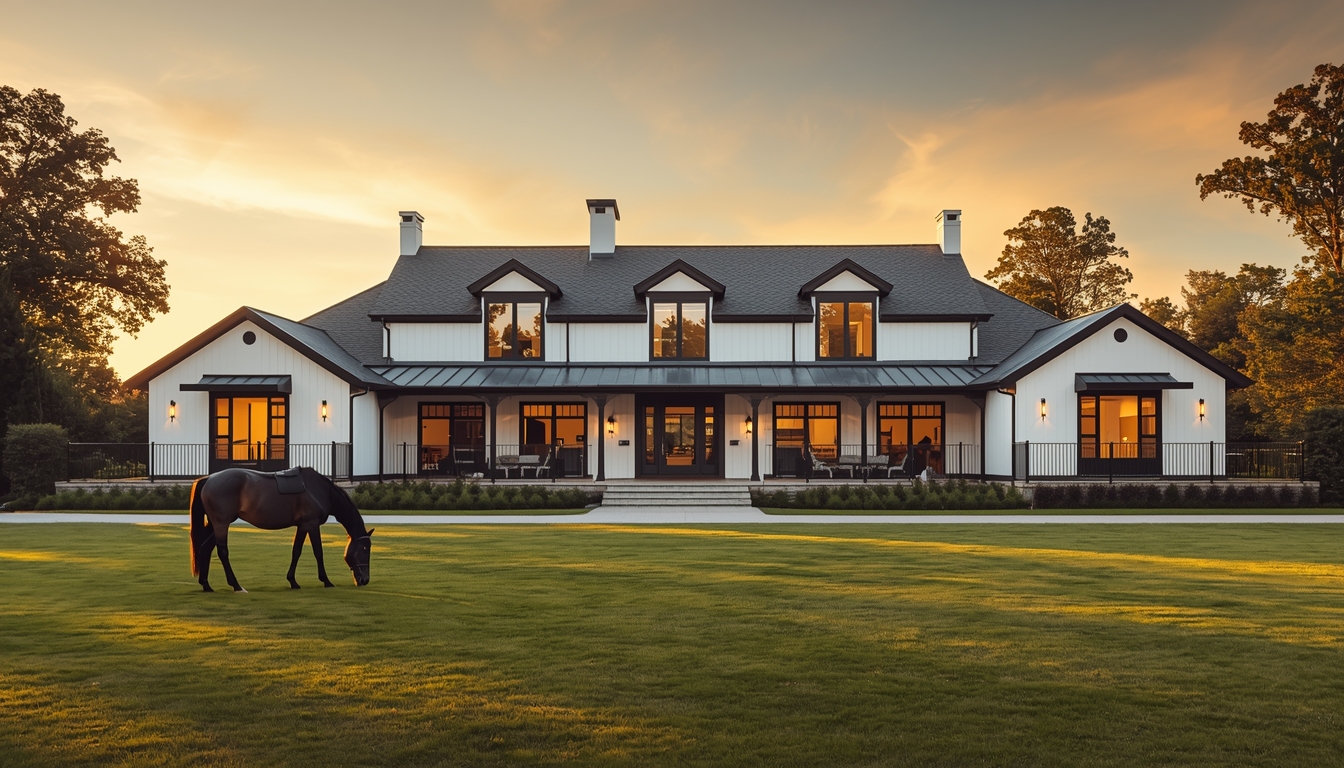 A Modern Haras in the French Countryside